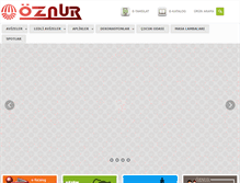 Tablet Screenshot of oznur.com